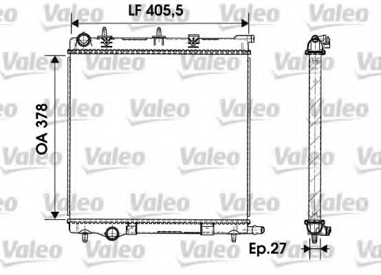 Radiator racire motor