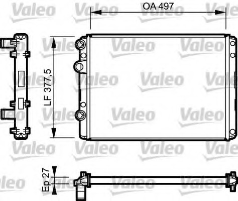 Radiator racire motor