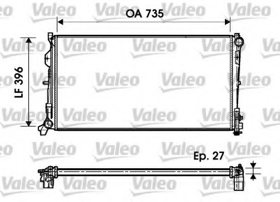 Radiator racire motor