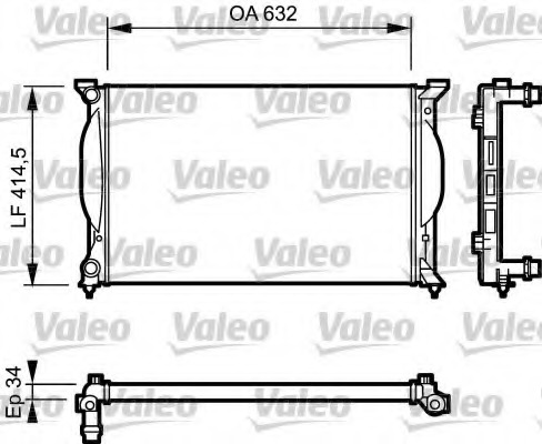 Radiator racire motor