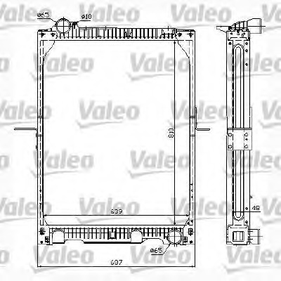 Radiator racire motor