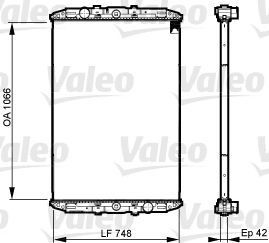 Radiator racire motor