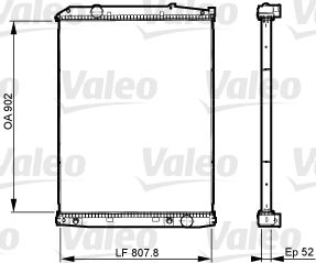 Radiator racire motor