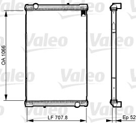 Radiator racire motor