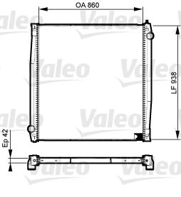 Radiator racire motor