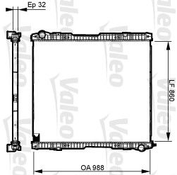 Radiator racire motor