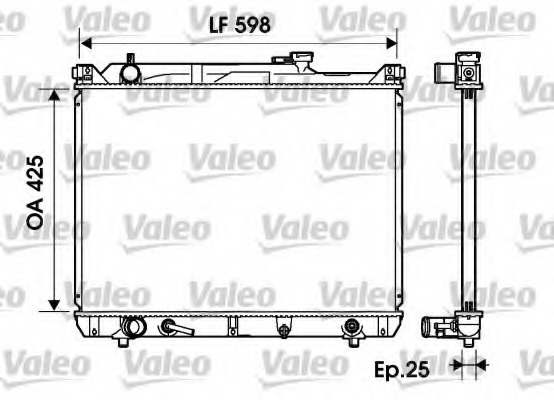 Radiator racire motor