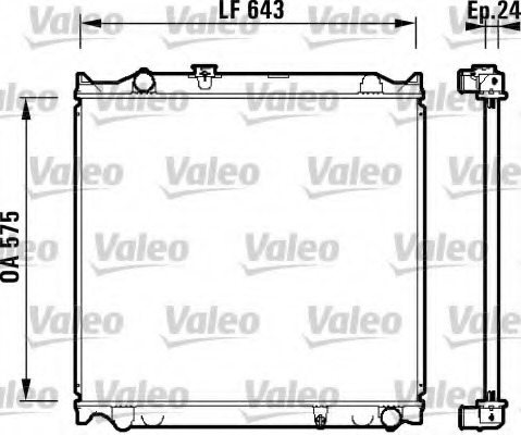 Radiator racire motor