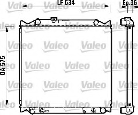 Radiator racire motor