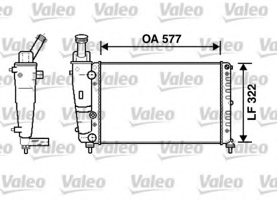 Radiator racire motor