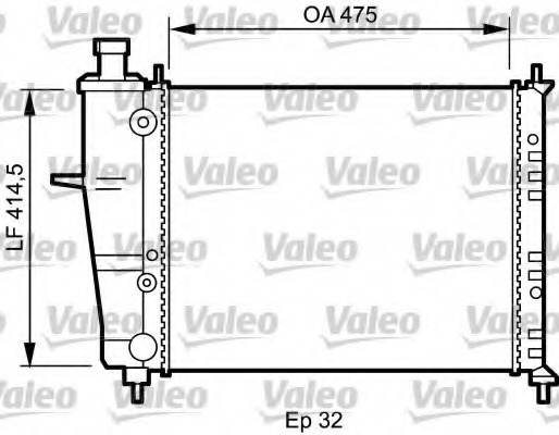 Radiator racire motor