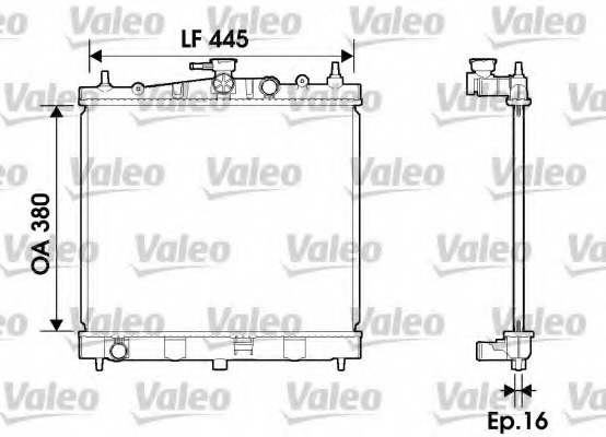 Radiator racire motor