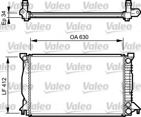 Radiator racire motor