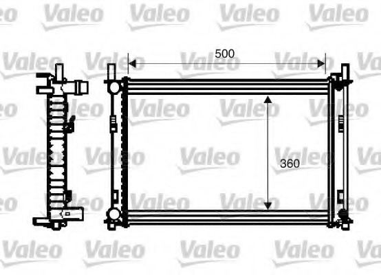 Radiator racire motor