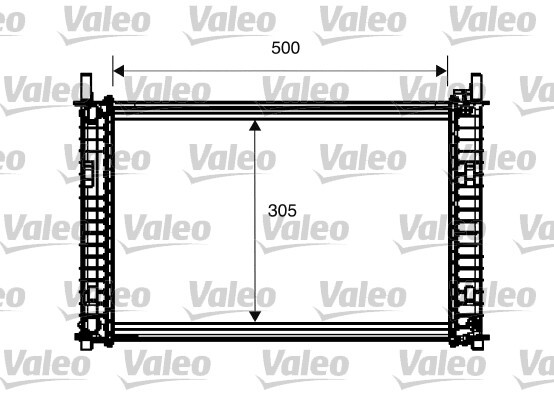 Radiator racire motor