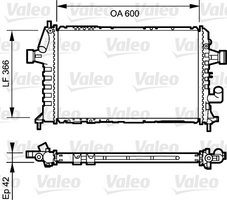 Radiator racire motor