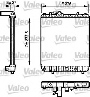 Radiator racire motor