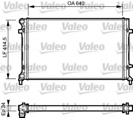 Radiator racire motor