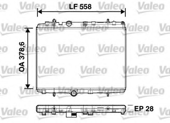 Radiator racire motor