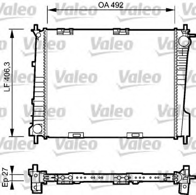 Radiator racire motor