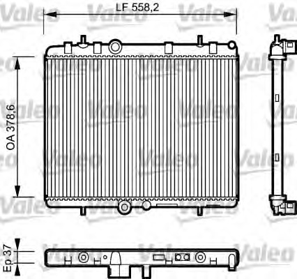 Radiator racire motor