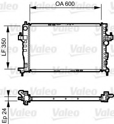 Radiator racire motor