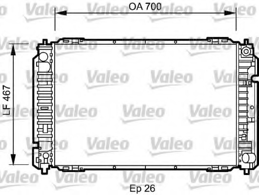 Radiator racire motor