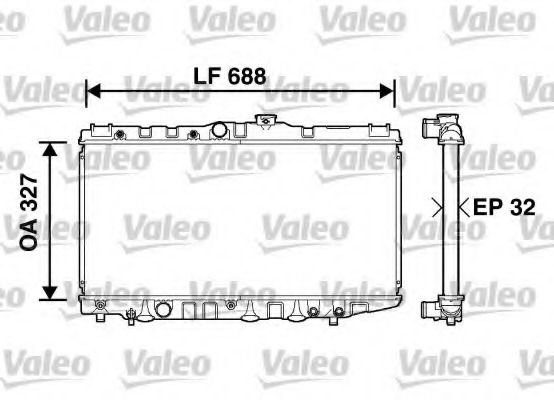 Radiator racire motor