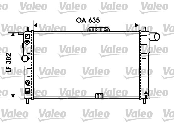 Radiator racire motor