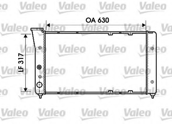 Radiator racire motor