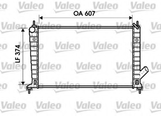 Radiator racire motor