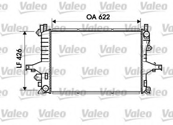 Radiator racire motor