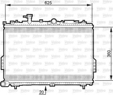 Radiator racire motor