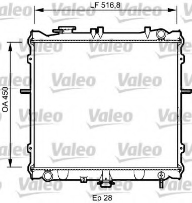 Radiator racire motor