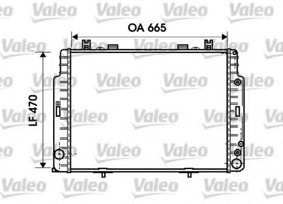 Radiator racire motor