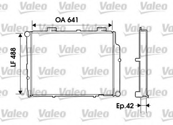 Radiator racire motor