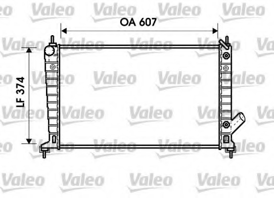 Radiator racire motor