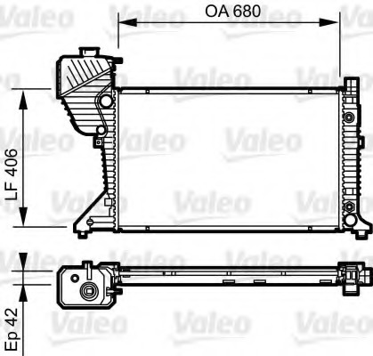 Radiator racire motor