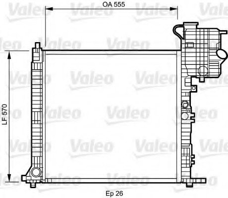 Radiator racire motor