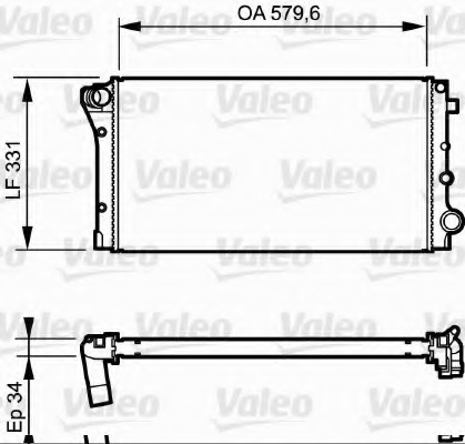 Radiator racire motor