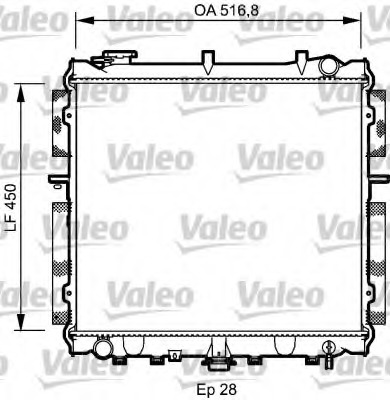 Radiator racire motor