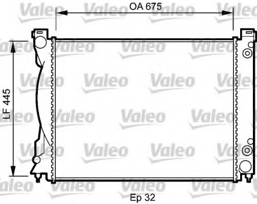 Radiator racire motor