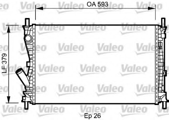 Radiator racire motor