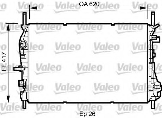 Radiator racire motor