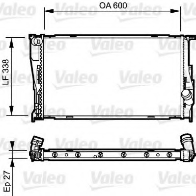 Radiator racire motor