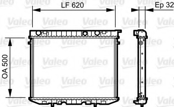 Radiator racire motor