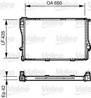 Radiator racire motor