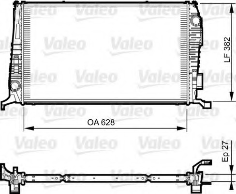 Radiator racire motor