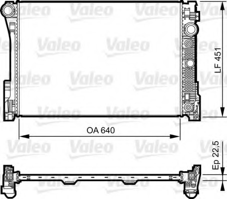 Radiator racire motor