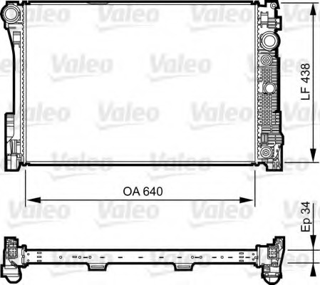 Radiator racire motor